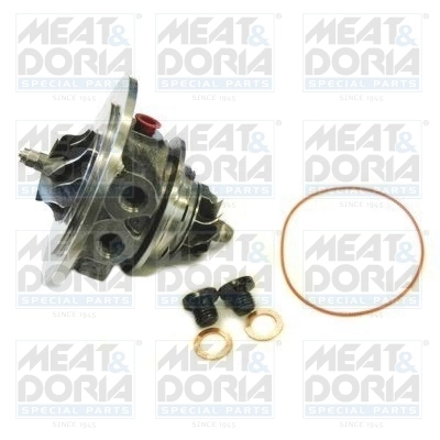 Core assembly, turbocharger